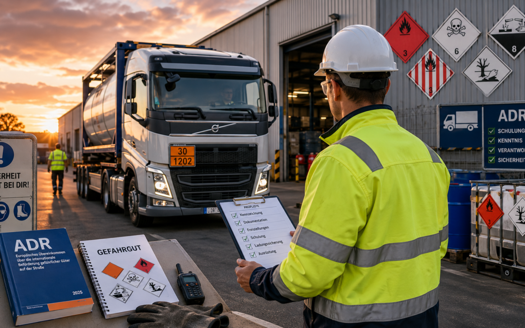 ADR-Schulungspflichten: Welche Ausbildungsanforderungen gelten für Unternehmen im Gefahrguttransport?